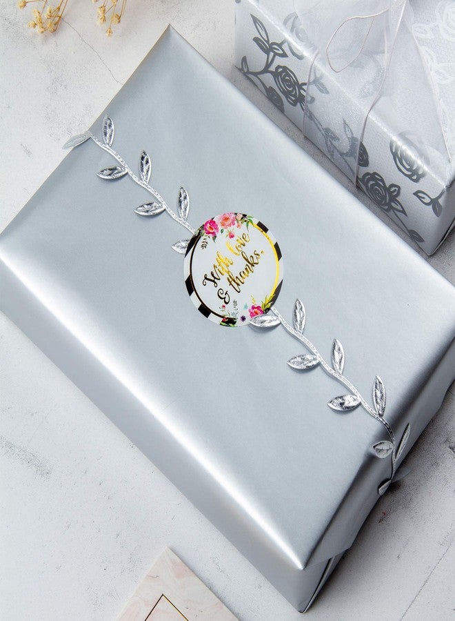 WRAPAHOLIC Wrapping Paper Roll - Elegant Floral and Lace Printed for Wedding, Birthday, Holiday, Party, Baby Shower - 4 Rolls - 30 Inch X 120 Inch Per Roll - Image 5